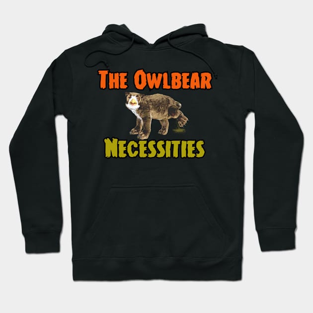 The Owlbear Necessities Hoodie by DraconicVerses